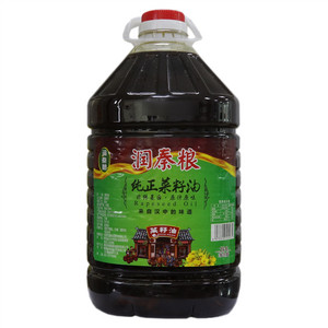 润秦粮纯正菜籽油