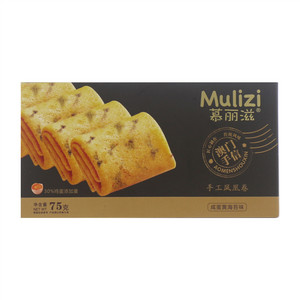 Mulizi 慕丽滋咸蛋黄海苔味手工凤凰卷
