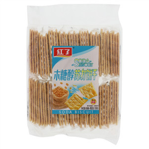 红了木糖醇苏打饼干
