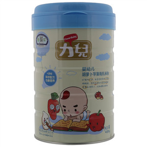 力儿胡萝卜苹果婴幼儿有机米粉