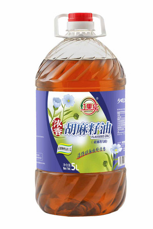 红果实浓香胡麻籽油