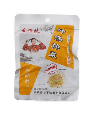 乡下妹冲汤榨菜58g