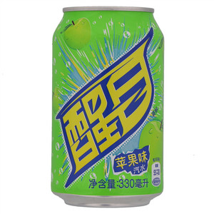 醒目苹果味汽水