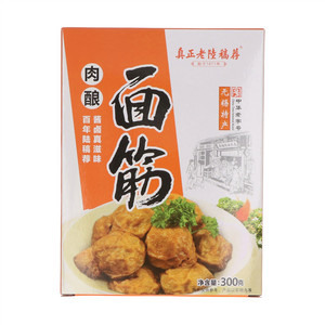 真正老陆稿荐肉酿面筋(罐头)