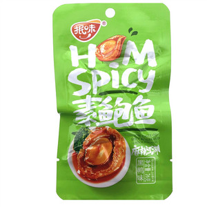 抿味黑鸭味素鲍鱼