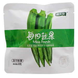 迪乐能每日蔬果冻干秋葵