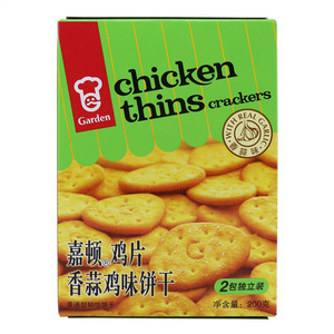 嘉顿鸡片香蒜鸡味饼干
