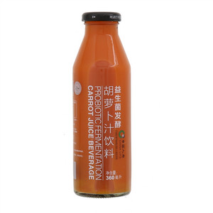 供享味来益生菌发酵胡萝卜汁饮料360ml
