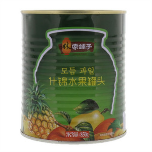 什锦水果罐头