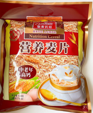 皇麦氏臣518克中老年加钙营养麦片
