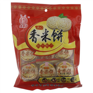思香圆夹心香米饼