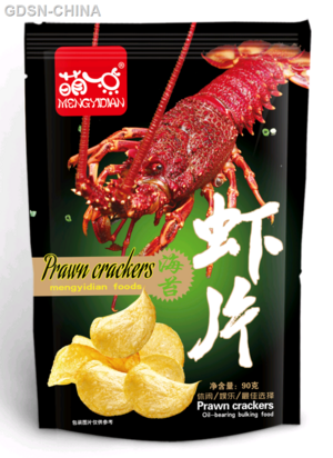 虾片（海苔味）90克