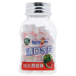 太阳之光西瓜味清口含片