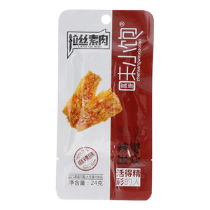 真康味小饱麻辣味拉丝素肉