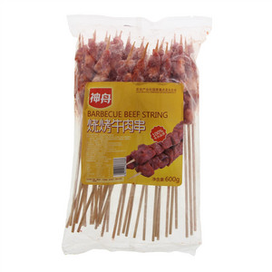神舟烧烤牛肉串 速冻生制品 菜肴制品
