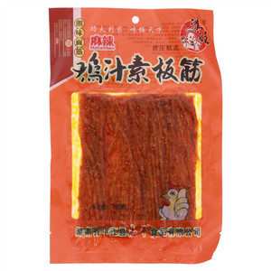 鸿旺鸡汁素板筋（挤压糕点）