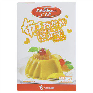 Bakerdream百钻芒果味布丁预拌粉