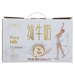 吉如意纯牛奶