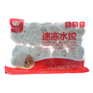 小尾羊羊肉胡萝卜速冻水饺