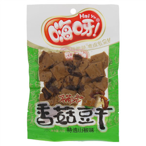 嗨呀特选山椒味香菇豆干
