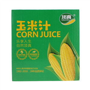 顶真玉米汁饮品（谷味饮料）箱