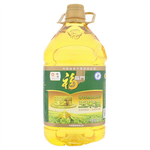 福临门黄金产地非转基因压榨玉米油（4L）