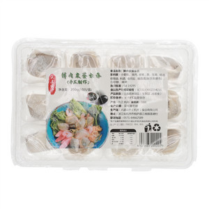 六道云庐鲜肉皮蛋云吞