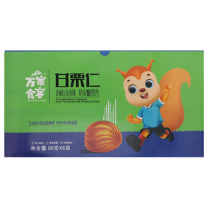 万家食客88gX12袋甘栗仁
