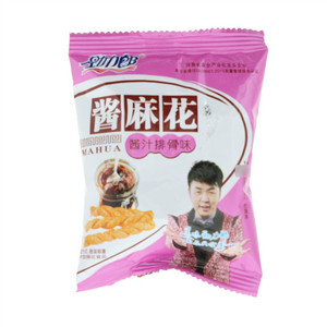 劲力郎酱麻花-酱汁排骨味（油炸型膨化食品）