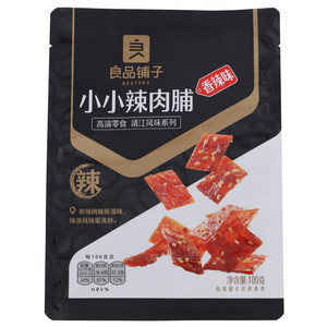 良品铺子香辣味小小辣肉脯