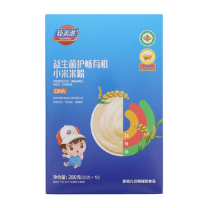 臣美滋DHA益生菌护畅有机小米米粉