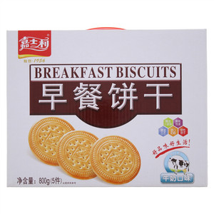 嘉士利牛奶口味早餐饼干