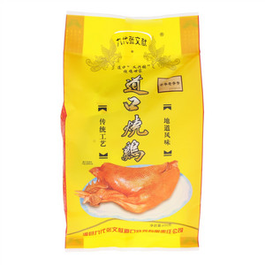 九代张文献软包装道口烧鸡（酱卤肉制品）