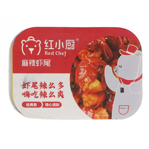 红小厨铝箔盒麻辣虾尾252g