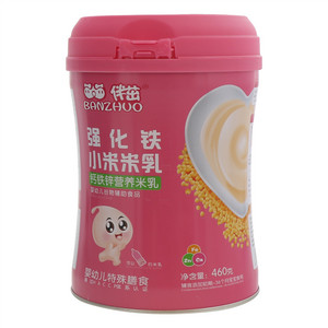 伴茁强化铁钙铁锌营养米乳