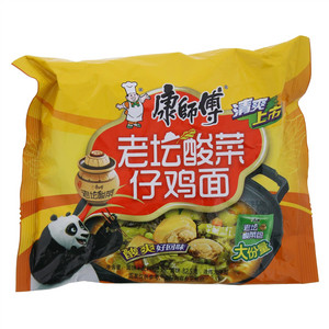 康师傅老坛酸菜仔鸡面
