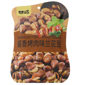 甘源酱香烤肉味兰花豆