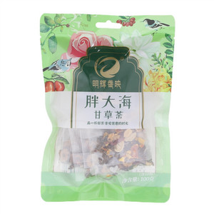 明辉香映胖大海甘草茶