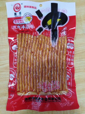 腾哥酒鬼牛筋味调味面制品