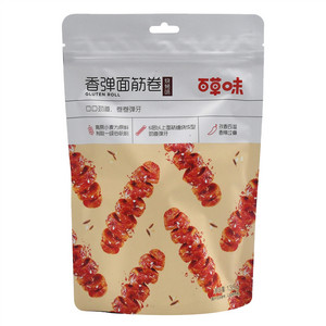 百草味烧烤味香弹面筋卷