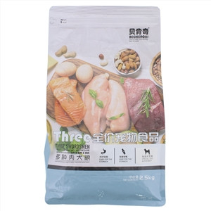贝肯其秋田犬专用多种肉犬粮