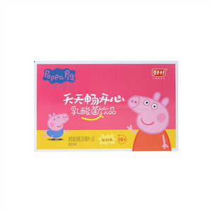 好+1小猪佩奇草莓味乳酸菌饮品