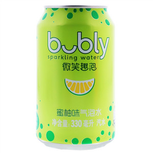 微笑趣泡蜜柚味汽水