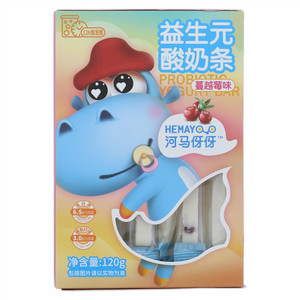 河马伢伢益生元酸奶条（蔓越莓味）