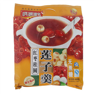 洪湖水乡无蔗糖红枣桂圆莲子羹