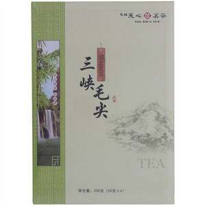 天福天心茗茶三峡毛尖绿茶