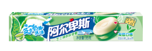 阿尔卑斯芝士奶盖风味芝士绿茶味硬糖