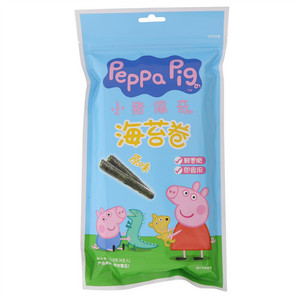 添乐卡通王小猪佩奇原味海苔卷