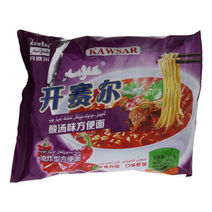 开赛尔酸汤味方便面