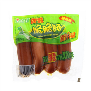 金锣脆脆肠（葱香味）（熏煮香肠）